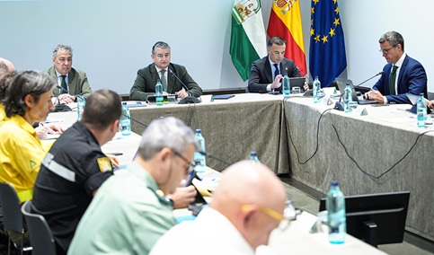 El Infoca estrena web con datos en tiempo real y red digital de comunicaciones, y emplea IA para drones.