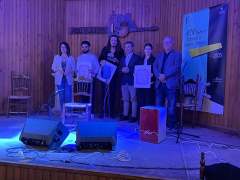 El guitarrista Gabriel Lorente se lleva el primer premio del XIX Concurso Nacional de Guitarra Flamenca.