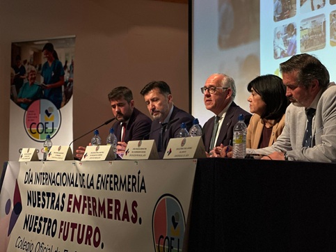 Jesús Estrella alude a la complicidad de los profesionales de la enfermería en la promoción de la salud.