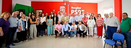 Juan Bravo, secretario general del PSOE de Mengíbar.