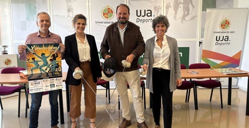 La Universidad de Jaén acogerá los días 3 y 4 de mayo el X Torneo de Esgrima ‘Ciudad de Jaén’.