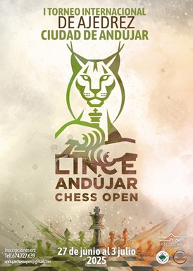 Andújar será el epicentro del ajedrez internacional con el «Lince Andújar Chess Open».