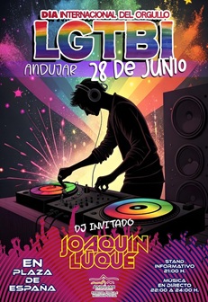 El Ayuntamiento de Andújar celebra el Día del Orgullo LGTBI+ con una jornada abierta a la ciudadanía.