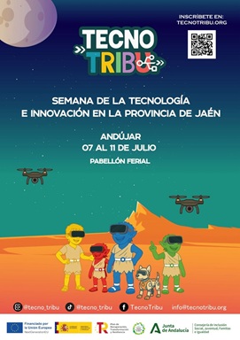 Andújar acogerá la Semana de la Tecnología e Innovación «Tecnotribu» del 7 al 11 de julio.