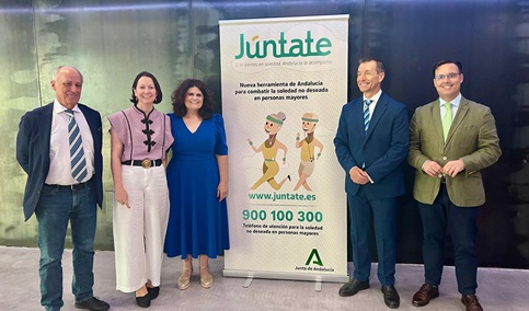 La web ‘Júntate’, una herramienta para combatir la soledad no deseada entre las personas mayores.