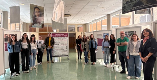 La exposición ‘La Ingeniería tiene nombre de mujer’ promueve vocaciones científicas entre niñas y jóvenes.