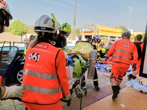 El CES 061 recibe 331 peticiones de asistencia por accidentes de tráfico en la primera operación salida del verano.