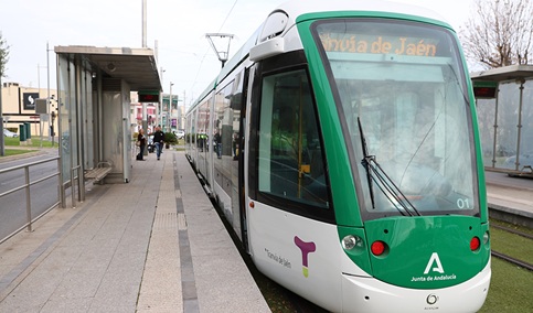 La Junta licita el primer contrato de mantenimiento para la puesta en marcha del tranvía de Jaén.