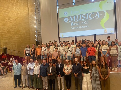 Ochenta jóvenes de toda la provincia participarán hasta el 27 de julio en el XXXVI Taller Provincial de Música.
