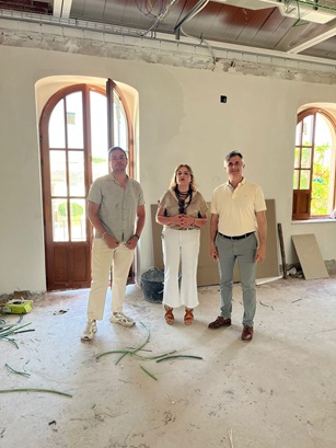 Diputación destina más de 90.000 euros a la reforma y rehabilitación del Ayuntamiento de Santiago de Calatrava.