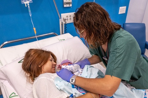 El Hospital Universitario de Jaén se suma a la Semana Mundial de la Lactancia Materna.