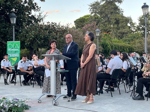 La Subdelegación del Gobierno en Jaén se suma al acto conmemorativo del Día Mundial para la prevención del suicidio.