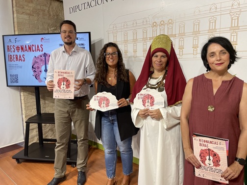 Música, teatro e historia se fusionan en el programa Resonancias Íberas que organiza la Diputación de Jaén.