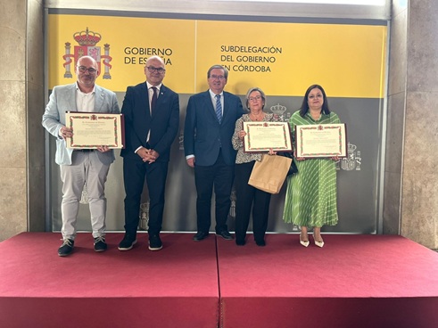 El subdelegado defiende el compromiso del Gobierno de España para la recuperación de la memoria histórica.