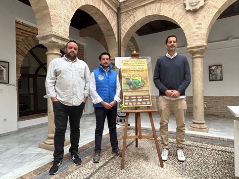 El Ayuntamiento de Andújar presenta la I Concentración de Vehículos Clásicos y Feria del Coleccionismo.