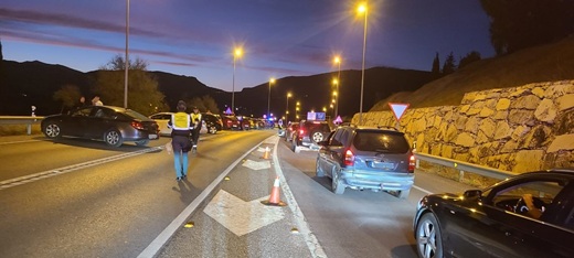 La Guardia Civil detectó más de 85 conductores positivos en alcohol y drogas en los controles establecidos durante la Feria de San Lucas 2025.