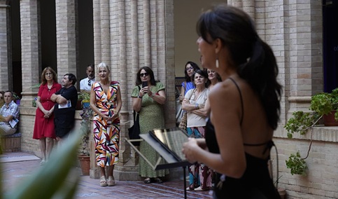 Del Pozo inaugura ‘Música para una visita’, un ciclo de conciertos para ‘escuchar’ los museos andaluces.