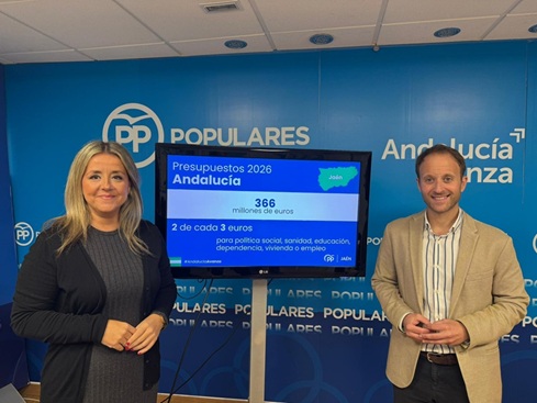 Domínguez afirma que los presupuestos andaluces se han elaborado con prudencia y rigor para “seguir dando respuesta a demandas históricas de los jiennenses”.