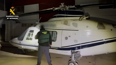 Detenidas seis personas por introducir hachís desde Marruecos utilizando helicópteros.