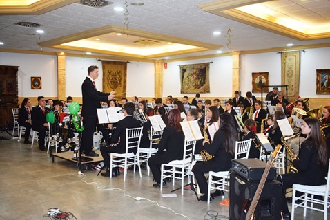 La Banda de Música Pedro Morales ofreció un magistral concierto de Fin de Año.