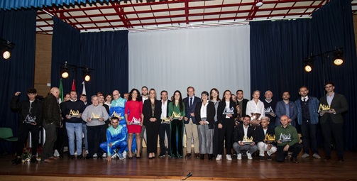 El Ayuntamiento de Andújar celebra el 40 aniversario de la Gala del Deporte con el reconocimiento a Hugo Vico como mejor deportista local.