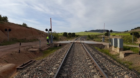 Transportes licita por 4,6 millones de euros la renovación y mejora de 10 pasos a nivel en las provincias de Jaén y Granada.