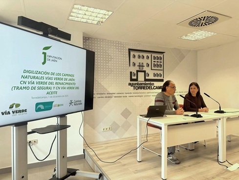 Diputación impulsa la digitalización de los caminos naturales vías verdes del Aceite y de Segura en Google Maps Street View.