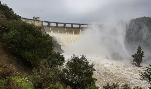 Los embalses suben en 805 hectómetros cúbicos y alcanzan el 57,93% de su capacidad.