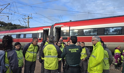 Un total de 23 personas siguen hospitalizadas tras el accidente de Adamuz y 102 han sido dadas de alta.