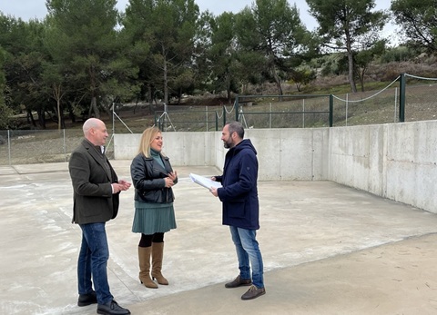 Santiago de Calatrava suma un punto de acopio para residuos de la construcción tras invertir 111.000 euros Diputación.