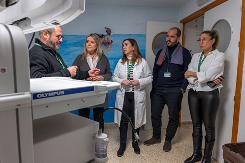 El Hospital Universitario de Jaén incorpora una nueva torre de endoscopia de última generación.