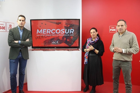 El PSOE señala que “Mercosur es una oportunidad para Jaén y su aceite de oliva”.