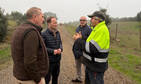 Domínguez, ante el inicio de la fase de reconstrucción: “Es vital que los agricultores y ganaderos notifiquen todos los daños para que después puedan acceder a las ayudas”.