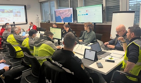 El operativo de emergencia trabaja intensamente para seguir garantizando la seguridad en la región.