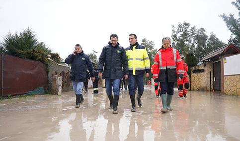 Andalucía propone flexibilizar fondos Next Generation para afrontar los daños del temporal.