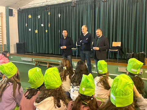 Cerca de 5.300 escolares de la provincia participan en el programa ‘Degusta Jaén en tu colegio’ de Diputación.