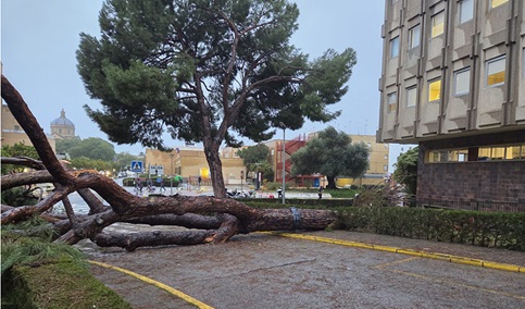 La Junta cifra en 14 millones los daños en centros sanitarios provocados por el tren de borrascas.