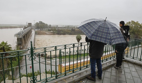 La Junta despliega las medidas de prevención e intervención para paliar los efectos de la borrasca.