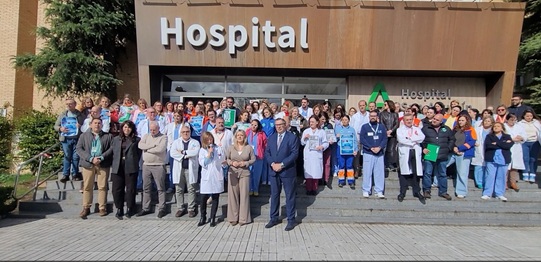 Profesionales rechazan la agresión a una profesional del Área Sanitaria Norte de Jaén.