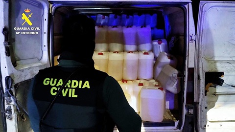 Desarticulada una organización criminal dedicada al apoyo logístico al narcotráfico en el sur peninsular.