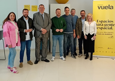 La Junta completa la renovación de la red de Puntos Vuela en los pueblos de Jaén.