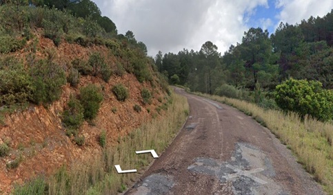 Un fallecido al salirse de la vía en Almonaster la Real (Huelva).