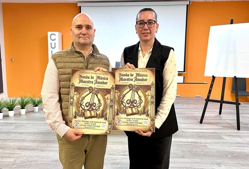 El Ayuntamiento de Andújar presenta el concierto de la Banda Maestro Amador, antesala musical de la Semana Santa en la ciudad.