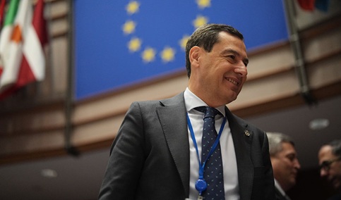 Juanma Moreno viaja a Bruselas para defender los intereses de Andalucía ante el próximo Marco Financiero.