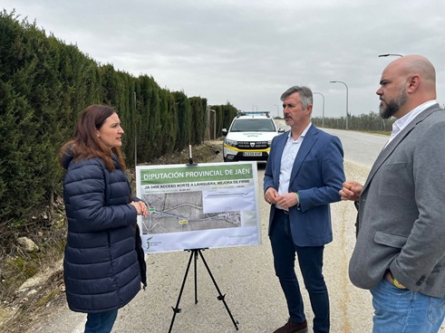 Diputación invertirá más de 2,4 millones de euros en la mejora de las comunicaciones con el municipio de Lahiguera.