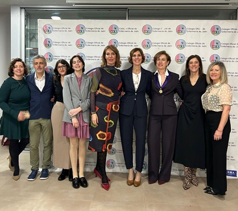 Susana de Castro, enfermera del 061, medalla de Honor por el Colegio Oficial de Enfermería de Jaén.