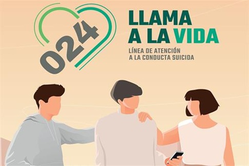 Cerca de la mitad de las llamadas al 024 durante el 2025 reflejaron un riesgo medio-alto de suicidio.
