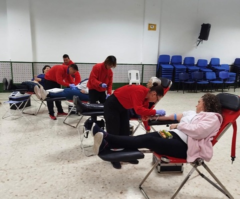 El Centro de Transfusión realizará 40 colectas de sangre durante el mes de mayo.