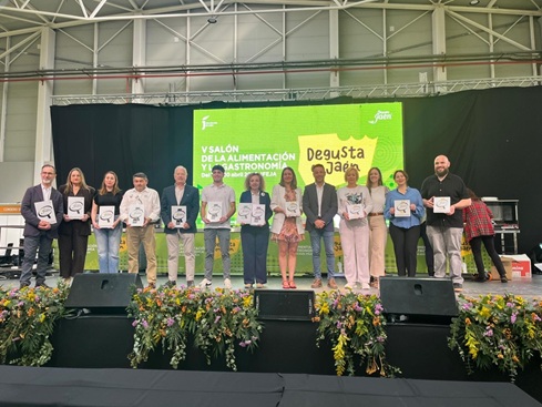 Javier Perales participa en varias actividades incluidas en la última jornada del V Salón Degusta en Jaén.