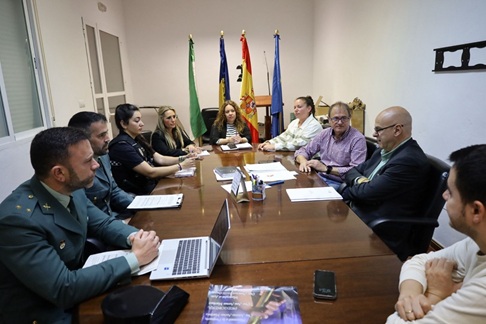 Establecido el dispositivo de seguridad en un nuevo enclave para celebrar la Romería de Santa Potenciana en Villanueva de la Reina.